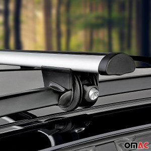 Toyota RAV4 Roof Rack Cross Bars - Omac - Sime - Gray - '01-'12
